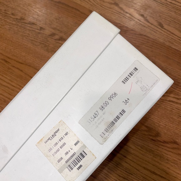 YSL TRIBUTE PLATFORM SANDALS IN SMOOTH LEATHER - Picture 9 of 9